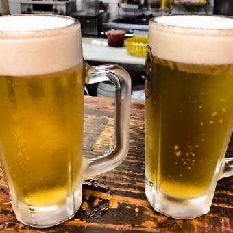 [All-you-can-drink single items♪ Recommended for after-parties] 2-hour all-you-can-drink, draft beer and makgeolli also available♪⇒1,958 yen (tax included)