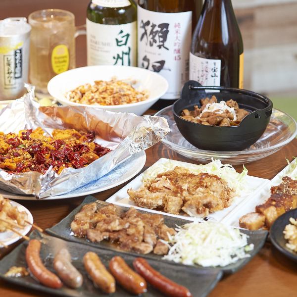 【肉・酒場コース】人気の肉メニューを中心に全11品！大満足のおすすめコース！〈飲み放題付き5000円〉税込