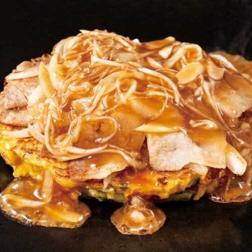 ネギたっぷりあんかけ豚玉