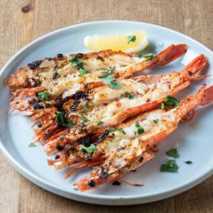 Herb Grilled Red Shrimp