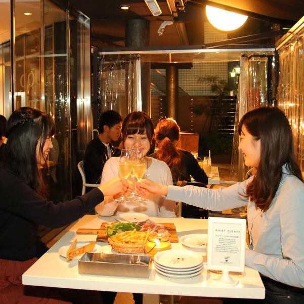 From casual to hearty plans! Enjoy a party with all-you-can-drink!