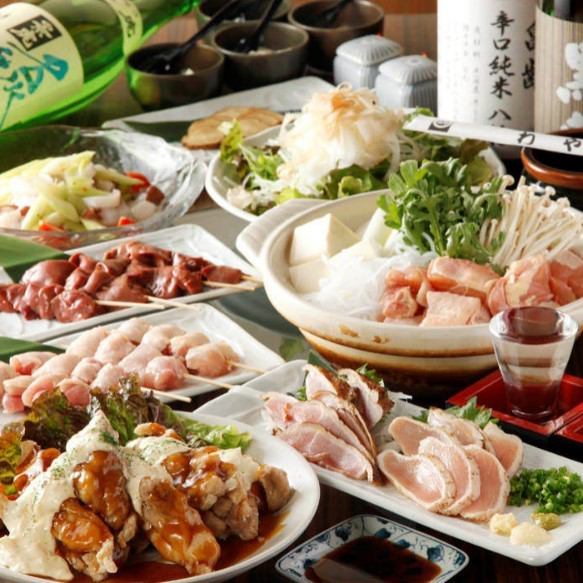 【神楽坂駅から徒歩１分】リーズナブルで美味しい鶏料理・地酒を隠れ家的居酒屋で！