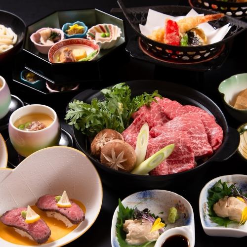 You can order on the day! Exquisite sukiyaki