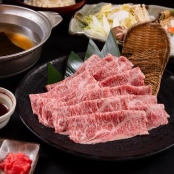 [Same-day orders available] "Single item" Japanese Black Beef Sirloin Shabu-Shabu / Available for 2 or more people