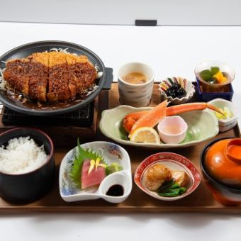 [New Year's Menu] Teppan Miso Cutlet Set