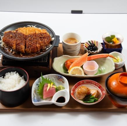 [New Year's Menu] Teppan Miso Cutlet Set