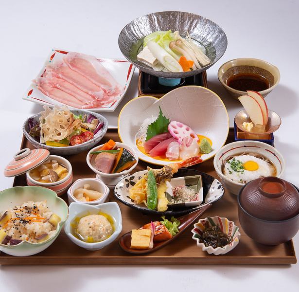 가을의 고료 보리 ~ 미카와 모치 돼지 샤브샤브 ~