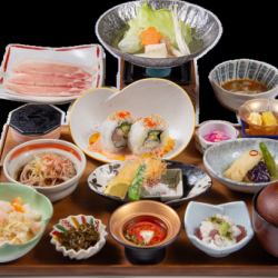 Goryo Gozen (Early Summer Set Meal) ~Includes Mikawa Mochi Pork Shabu-Shabu~