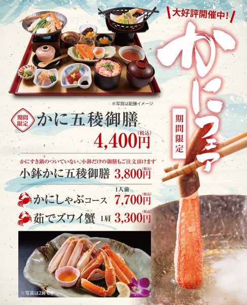 夏のかにフェア開催中！