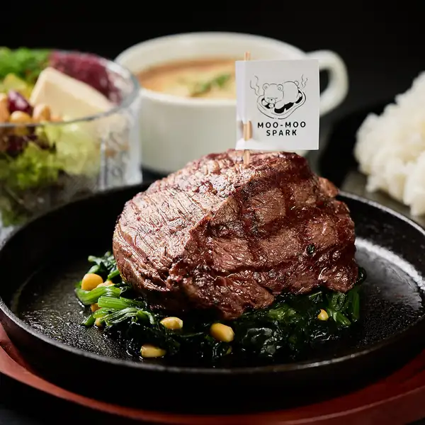 【上質な旨み】国産牛ランプステーキ◆赤身の美味しさを堪能