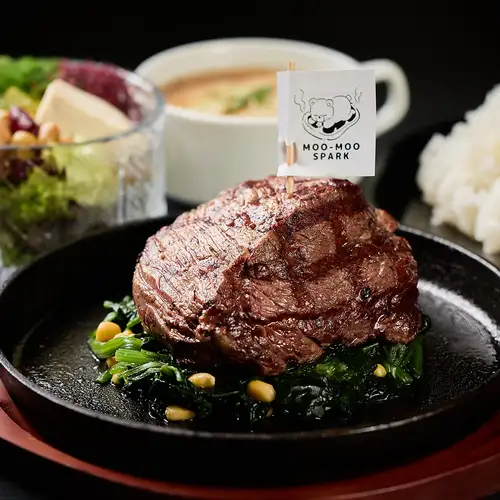 【上質な旨み】国産牛ランプステーキ◆赤身の美味しさを堪能