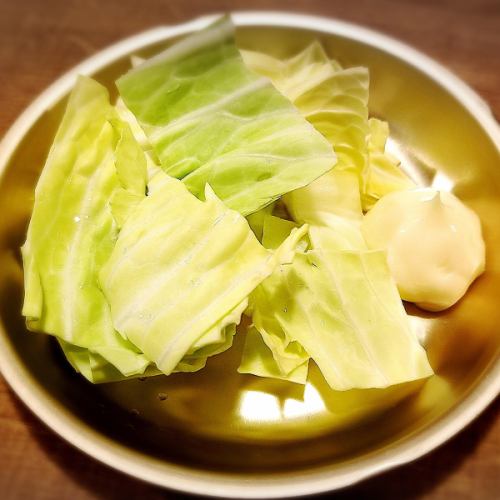 diced cabbage