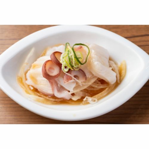 Octopus with ponzu sauce