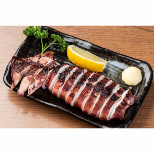Roasted squid