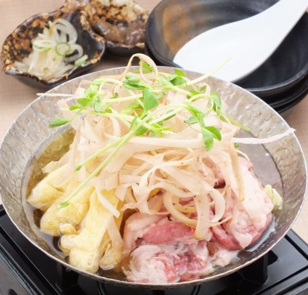 Chicken Tobijin's specialty! [Beef kappa small pot] You can enjoy the taste of meat in Japanese-style soup stock.
