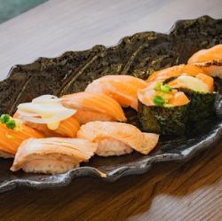 【特選】サーモンづくし 10貫