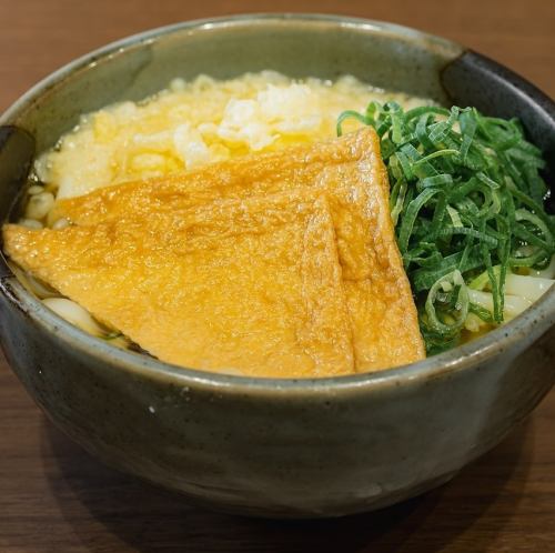 うどん(きつね or わかめ)