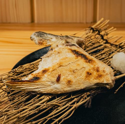 本日のカマ塩焼き