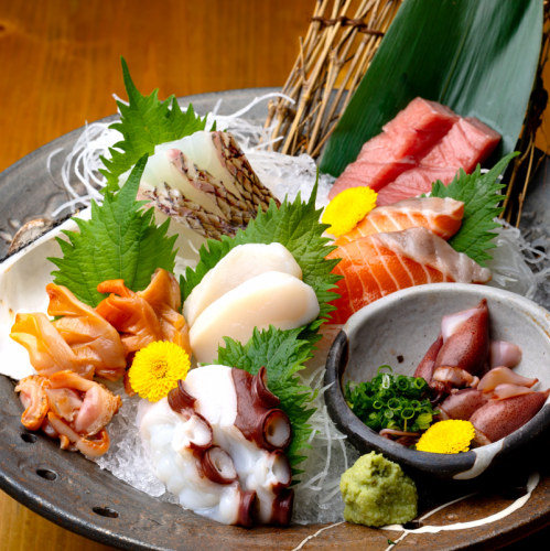 ★新鮮な海鮮が自慢★絶品のお寿司やお刺身を是非ご堪能ください！
