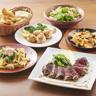 【シーズナルプラン】『牛肩ロースのタリアータ』など飲み放題付き期間限定プラン◆5000円(税込)