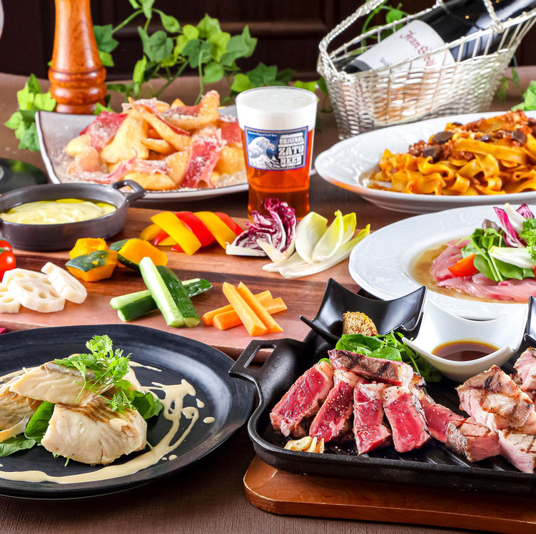 世界の肉料理とクラフトビールが楽しめる梅田最多樽生30タップ完備のビアレストラン