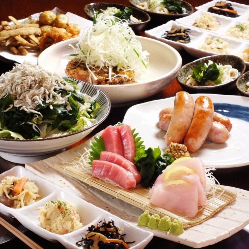 [3,000日元起的各种套餐，非常适合欢迎和欢送会]我们将提供当天引以为豪的最佳菜肴！