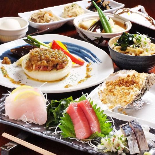 【在Honoki引以為傲的套餐中度過寶貴的時間♪】懷石套餐<共7道菜>5,000日元（含稅）
