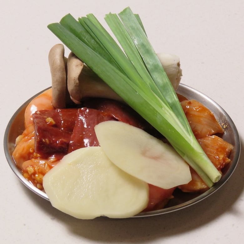 牛ホルモンタレ焼き