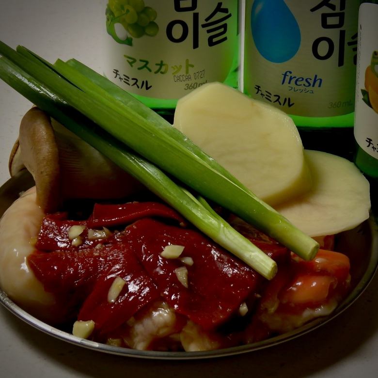 牛ホルモン塩焼き