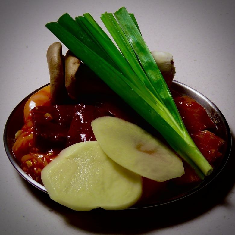 牛ホルモンタレ焼き