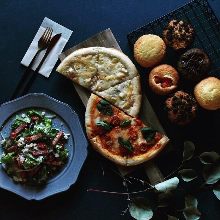 ゆっくりできる空間で夜カフェご堪能下さい♪