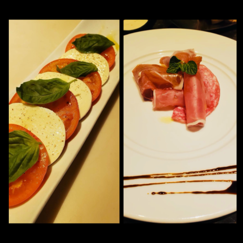 [Recommended for second parties, crispy drinks, and women ♪] Assorted fruit tomato caprese and prosciutto