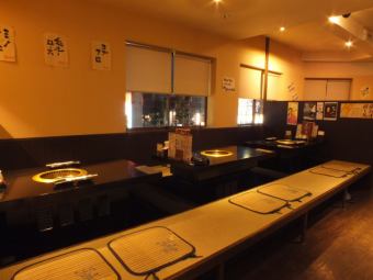 少人数向けの掘りごたつ。