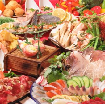 【适合各种宴会！】9种主菜可供选择+120分钟无限畅饮套餐⇒4,500日元（含税）