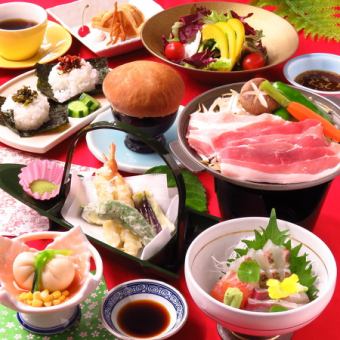[Kaiseki Cuisine] Enjoy in a private room <Taste Gozen> 8 dishes total 3300 yen (food only)