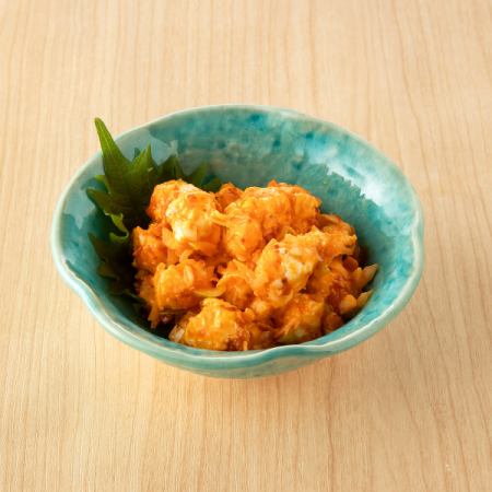 奶油乳酪拌辣椒油