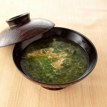 紫菜味噌湯