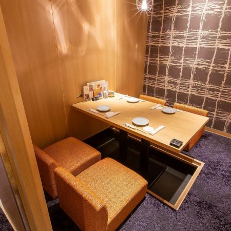 横浜での女子会や合コン、仲間内での飲み会など少人数での飲み会も大歓迎★様々な席タイプをご用意しているので、お客様の利用シーンに応じてご利用頂けます！上質な空間の完全個室のお席ですので他のお客様を気にされることなくお食事、ご宴会をお楽しみ頂けます。