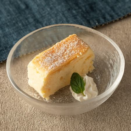 黒トリュフ塩チーズケーキ