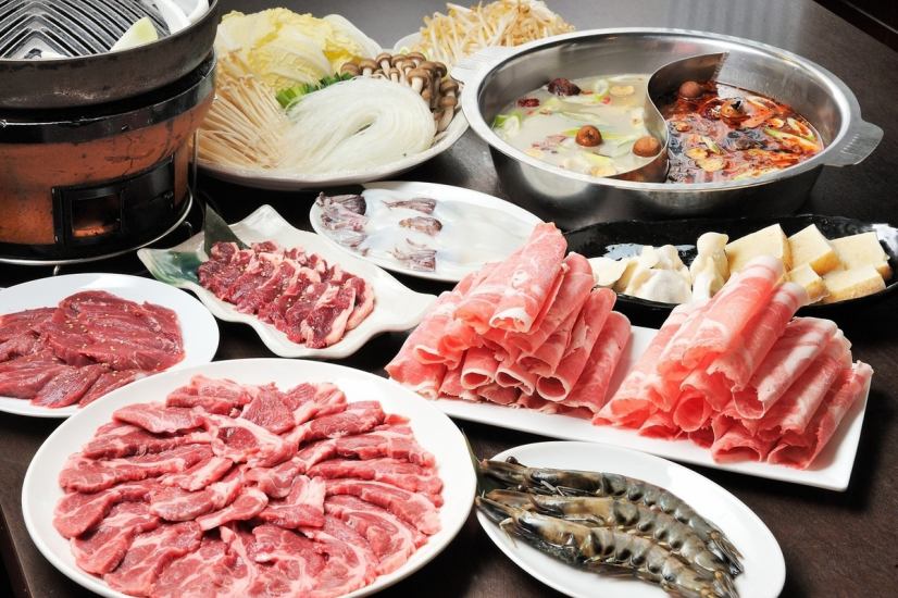We offer a banquet to enjoy delicious meat!
