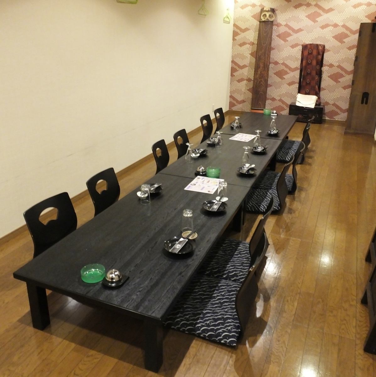 We also have a private room that can seat up to 24 people! Perfect for banquets.