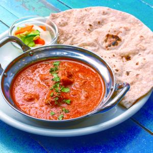 [Chapati] Butter chicken curry