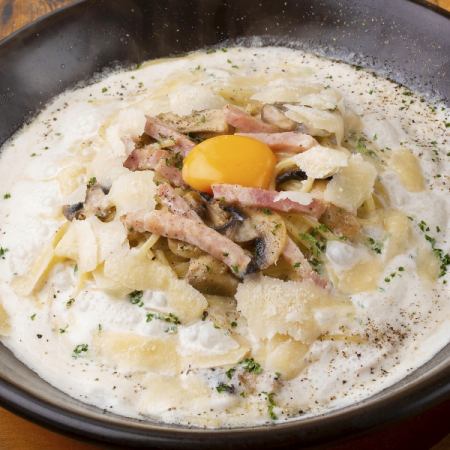 [帕爾梅納拉醬] 培根蘑菇帕爾梅納拉醬