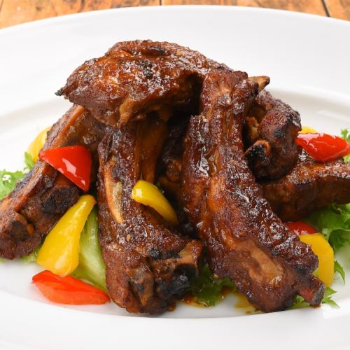 自製嫩滑帶骨背肋排（大份量）