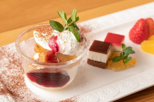 [Birthday coupons available♪] If you order a course, you can change your dessert to a message plate♪