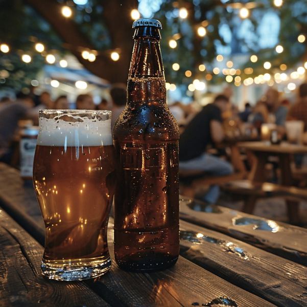 都会の真ん中にあるとは思えないラグジュアリービアテラス。梅雨の雨にも屋根付きビアガーデンで開放感あふれる空間を演出♪女子会にもおすすめな当店は、居心地の良い隠れ家風ビアテラスです！