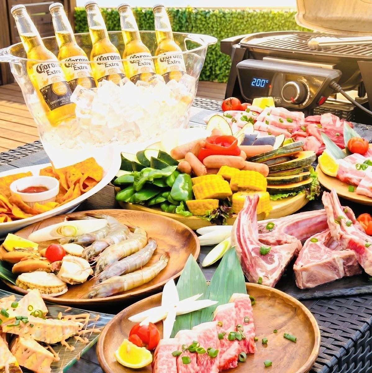 【お通し&席料なし】新宿ビアガーデン Rooftop Terrace 新宿店