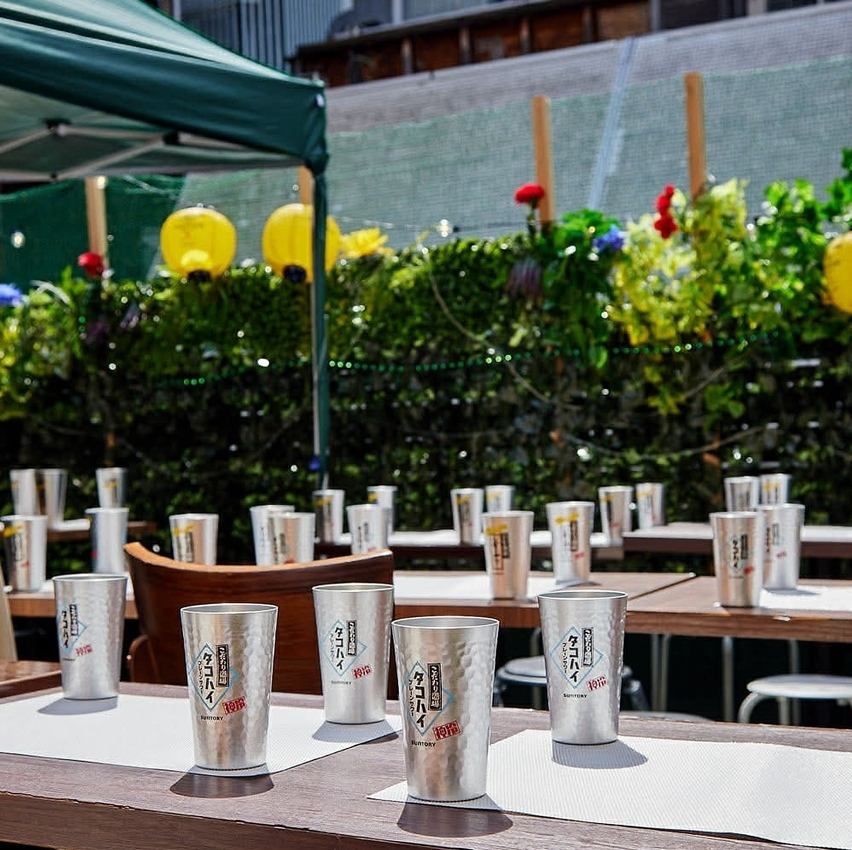 【お通し&席料なし】新宿ビアガーデン Rooftop Terrace 新宿店