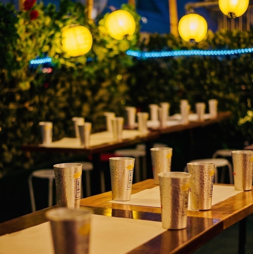 【お通し&席料なし】新宿ビアガーデン Rooftop Terrace 新宿店