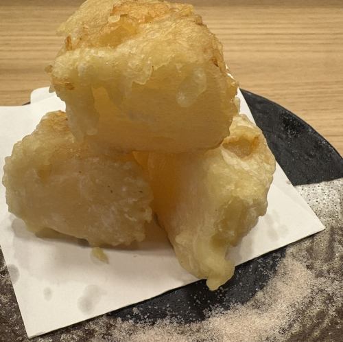 Oden radish tempura